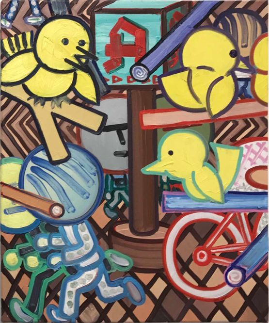 N-Platz Nolli by Marcus Weber contemporary artwork Painting