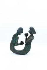 No Speaking Drink Tea by Kamin Lertchaiprasert contemporary artwork sculpture