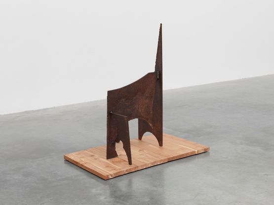 Untitled good boy by Virginia Overton contemporary artwork Sculpture