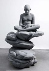 Brian rock by Hans Op De Beeck contemporary artwork sculpture