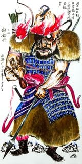 Film Characters Design - FireEye by Sun Xun contemporary artwork drawing mixed media painting