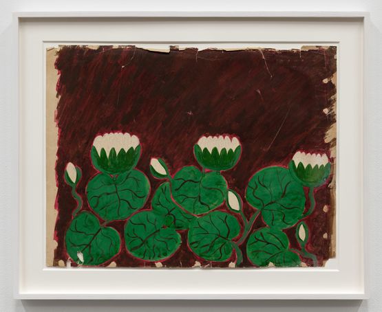 Water Lilies by Marian Spore Bush contemporary artwork Works on Paper