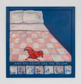 And the Above Like the Below by Jane Mcadam Freud contemporary artwork painting