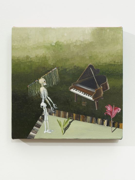 Nothings Forever Not Even 5 Minutes by Rebecca Sharp contemporary artwork Painting