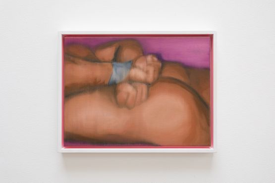 After Warhol Man Bound with Duct Tape by William E. Jones contemporary artwork Painting