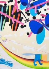 F-Park Caparol by Marcus Weber contemporary artwork painting