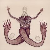 wemermaidforeachother Series eroscrossings by Selva De Carvalho contemporary artwork textile