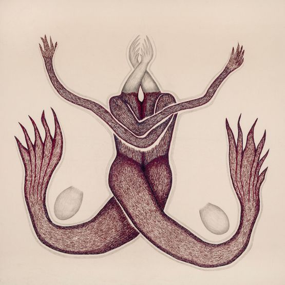 wemermaidforeachother Series eroscrossings by Selva De Carvalho contemporary artwork Textile