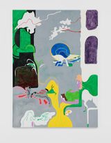 Violet Olga by Michael Williams contemporary artwork painting