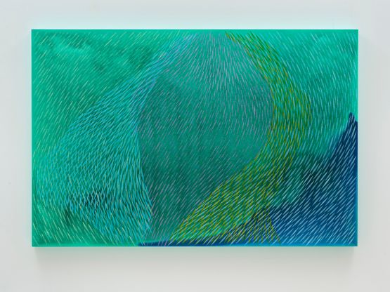 Went To See You And It Was The Rain by Julia Chiang contemporary artwork Painting