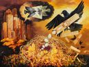 The City June 6 2023 by Kat Lyons contemporary artwork Painting