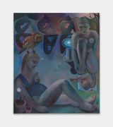 Moon Garden by Danielle Orchard contemporary artwork painting