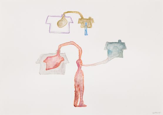My Homes by Do Ho Suh contemporary artwork Works on Paper