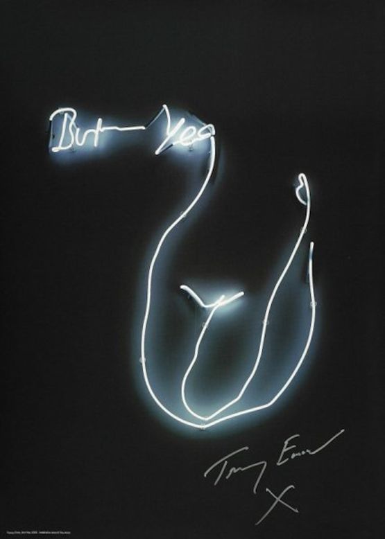 But Yea by Tracey Emin contemporary artwork Print