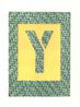 Y from Hockneys Alphabet by David Hockney contemporary artwork Print