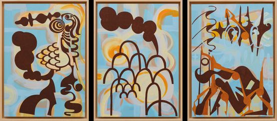 The Desire for Recognition by Memed Erdener contemporary artwork Painting