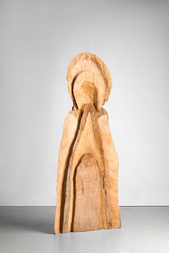 Icon by David Nash contemporary artwork Sculpture