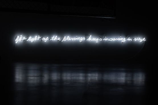 The light of the blessings keeps increasing in size by Orawan Arunrak contemporary artwork Sculpture