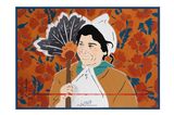 Hayat - Icons of the Nile 161 by Chant Avedissian contemporary artwork works on paper
