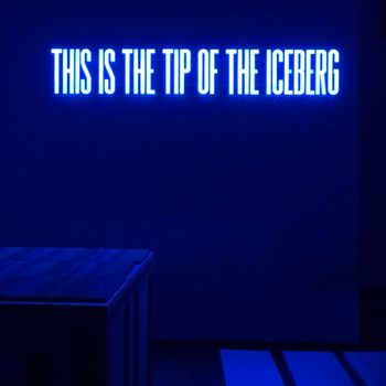 This Is The Tip Of The Iceberg by Superflex contemporary artwork sculpture