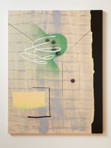 Serious by Tira Walsh contemporary artwork painting