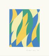 Fold by Bridget Riley contemporary artwork print works on paper