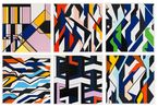 Odysseus Factor by Sarah Morris contemporary artwork Print