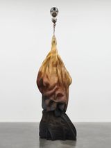 Softament The Guardian of Mineral Memory the accumulation of tiny repeated acts of faith that eventually create monuments. Change that comes from persistence that is not grand but is geological... by Marguerite Humeau contemporary artwork sculpture