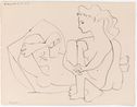 Jeunes Femmes nues reposant by Pablo Picasso contemporary artwork Print