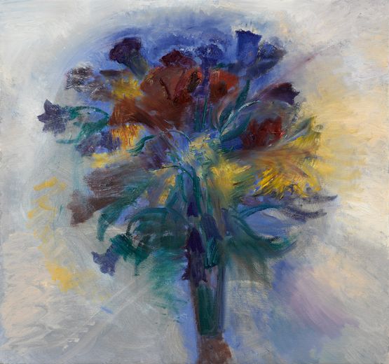 Late Summer Flowers by Celia Paul contemporary artwork Painting