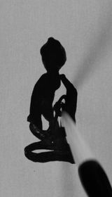 Purifying and Integrating V.3 BW by Hung Keung contemporary artwork installation moving image sculpture