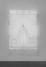 Neon after Stella Club Onyx by Cerith Wyn Evans contemporary artwork sculpture works on paper
