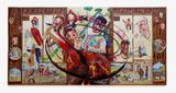 Spinola Hours_March April diptych by Jihyun Lee contemporary artwork painting