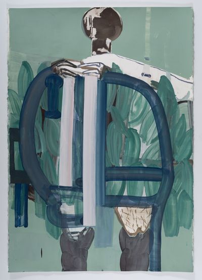 Amy Sillmans Supercharged Forms at Thomas Dane Gallery