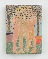 orange trees by Krzysztof Strzelecki contemporary artwork sculpture