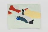 Remezcla cinematica Simplicio Cinematic Remix Simplicio by Nadia Hernandez contemporary artwork painting textile