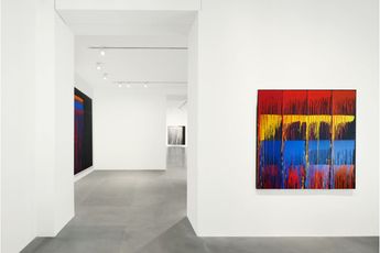 Contemporary art exhibition Pat Steir Paintings Part II at Gagosian Rome Italy