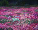 Cosmos of colour by Eguchi Ayane contemporary artwork Painting
