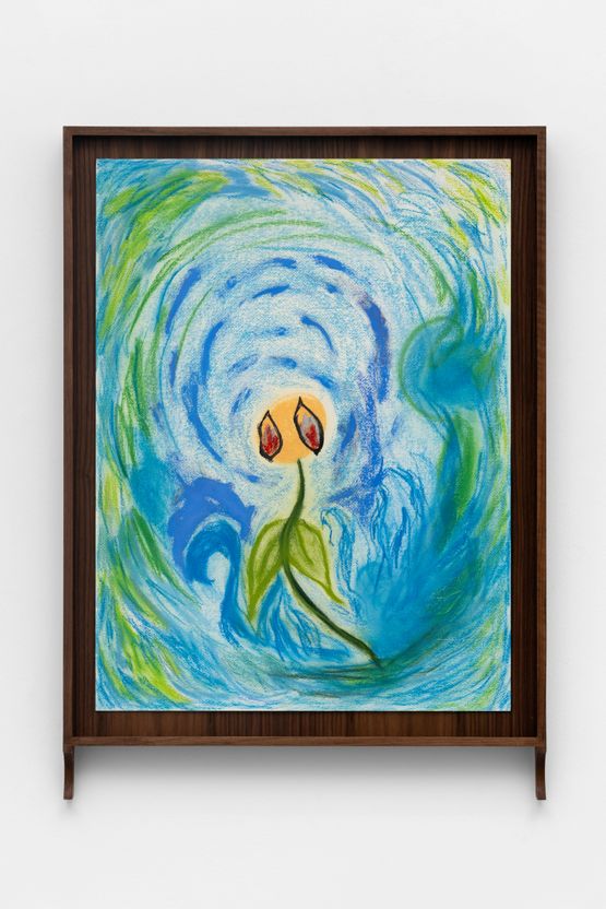 assent to belief by Precious Okoyomon contemporary artwork Works on Paper