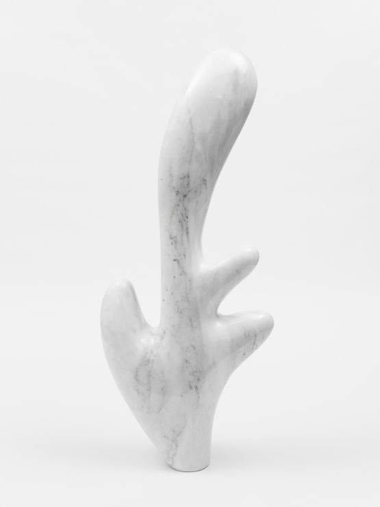 Marble Leaves VII by Claudia Comte contemporary artwork Sculpture