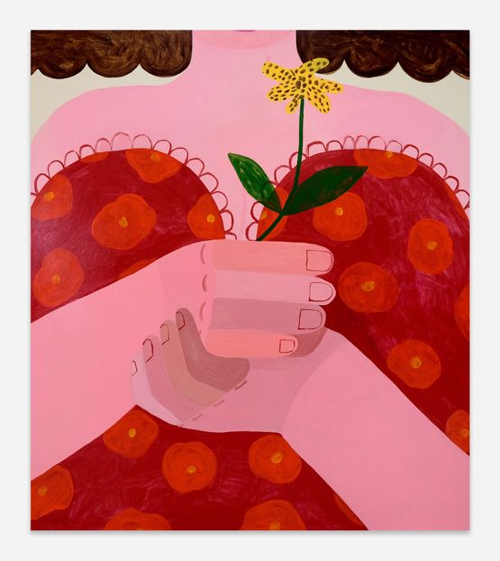 Canada Lily by Galina Munroe contemporary artwork Painting