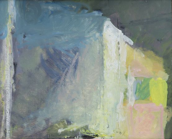 Corner of the Studio by Sargy Mann contemporary artwork Painting