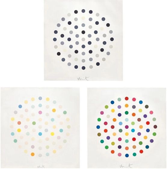 Cinchonidine Ciclopirox Olamine and Cineole by Damien Hirst contemporary artwork Print