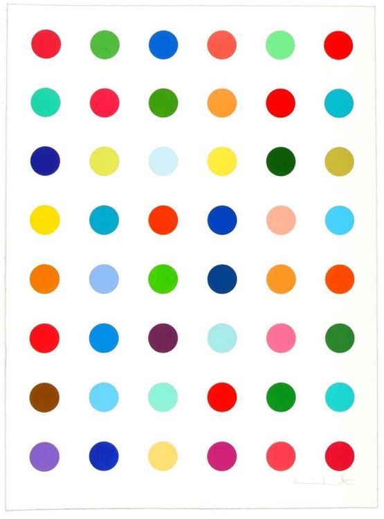 Oleoylsarcosine by Damien Hirst contemporary artwork Print