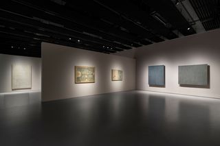 Contemporary art exhibition Huong Dodinh Park Seo-Bo Park Seo-Bo and Huong Dodinh Emptiness Fullness at PARKSEOBO MUSEUM Seoul South Korea