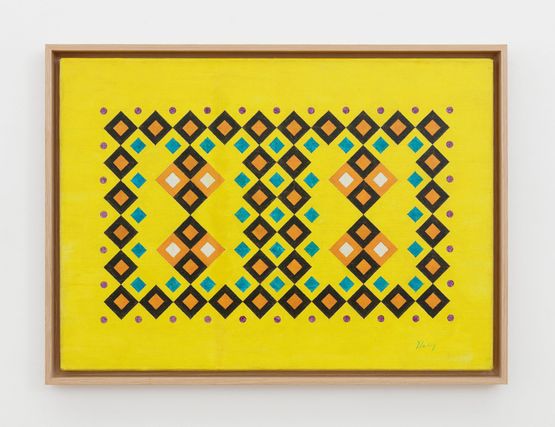 Untitled or Composition  Sans titre ou composition by Yves Laloy contemporary artwork Painting