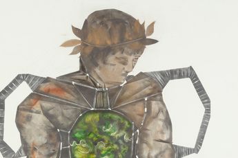 Contemporary art exhibition Andreas Werner beyond myth and tool at Galerie Krinzinger Seilerstatte 16 Vienna Austria