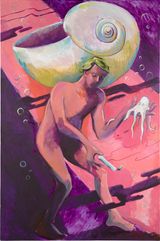 Nautilus by Charles Hascoet contemporary artwork painting