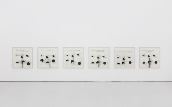 Degrees of Deaf Rage by Christine Sun Kim contemporary artwork Painting
