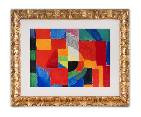 Rythme couleur by Sonia Delaunay contemporary artwork Painting